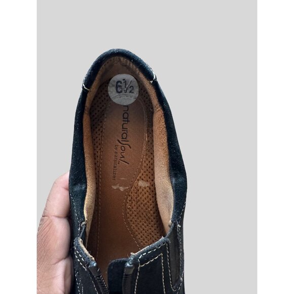 NaturalSoul Size 6.5  by Naturalizer Womens Cushion Stylist Black leather upper - Picture 10 of 12